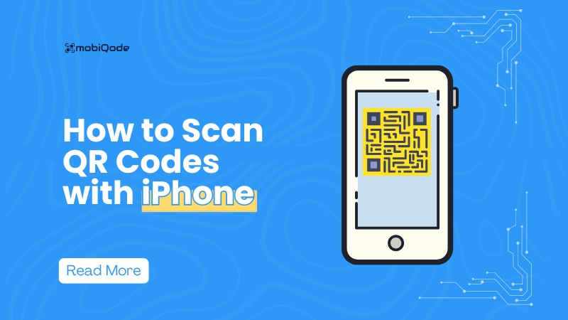 mobiqode- scan QR with iphone