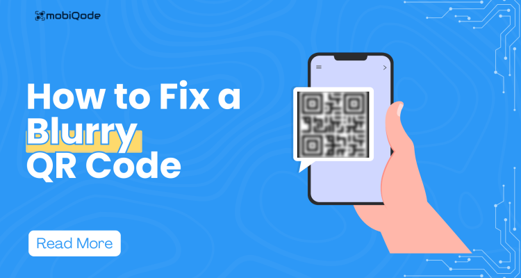 mobiqode - How to fix blurry QR code