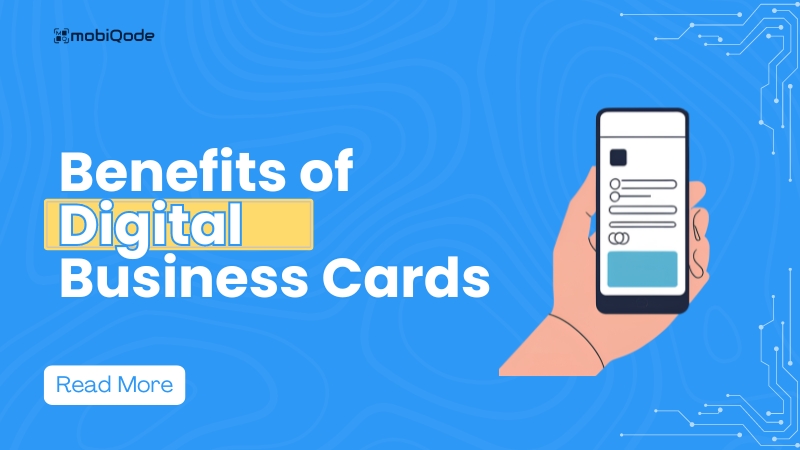 mobiqode - benefits of digital business cards