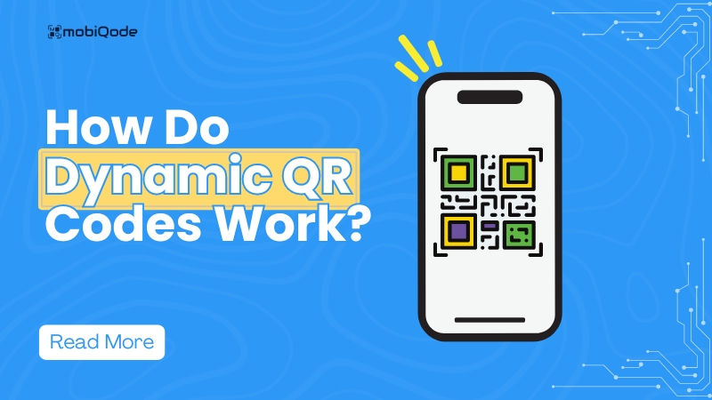 mobiqode- working of dynamic QR codes