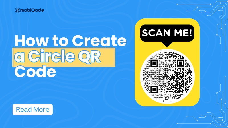 mobiqode- circle QR codes