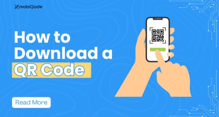 mobiqode - How to download a QR code