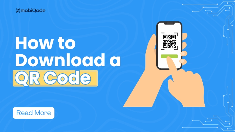 mobiqode - How to download a QR code