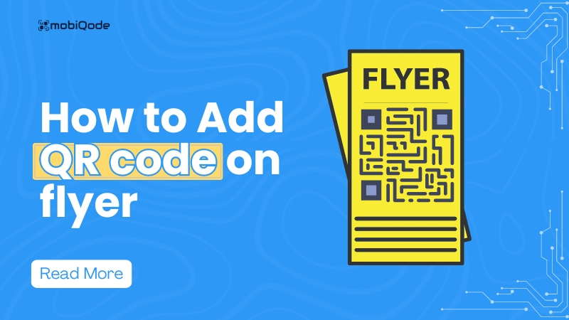 mobiQode- How to create a QR code on a flyer