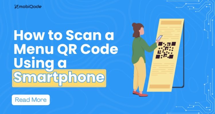 mobiqode- How to scan a menu QR code