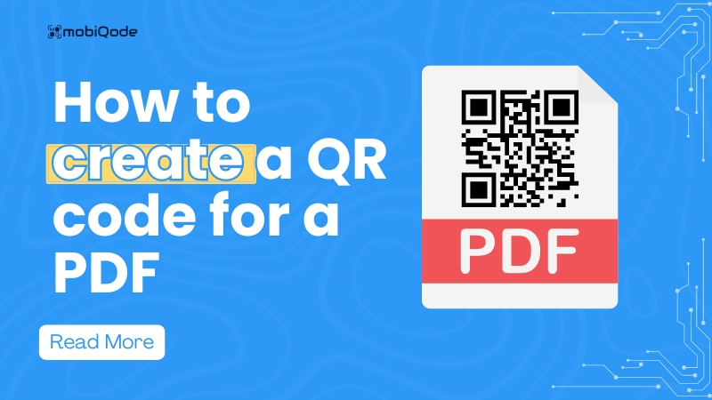 mobiqode- How to create a QR for a PDF