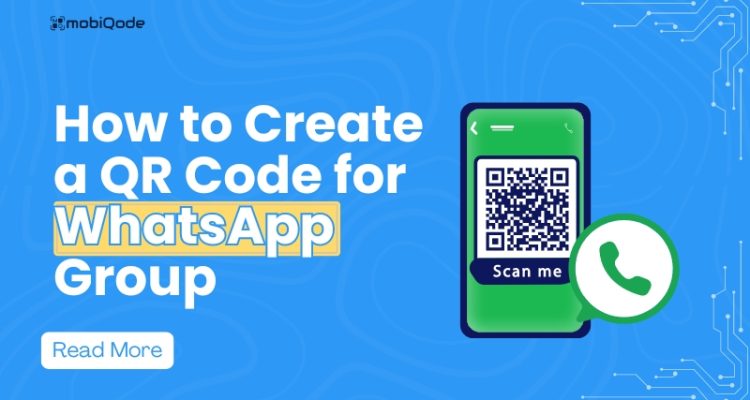 mobiQode- QR code for whatsapp group