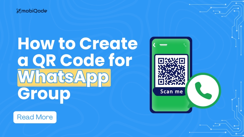 mobiQode- QR code for whatsapp group