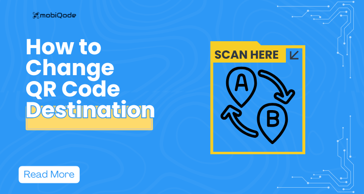 How to change QR code destination