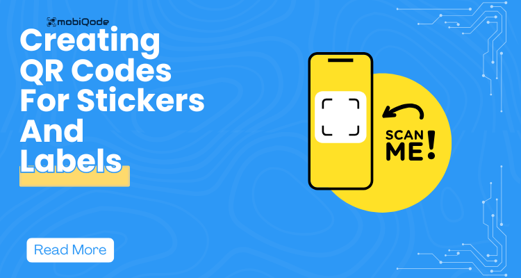 mobiQode: QR code for stickers and labels