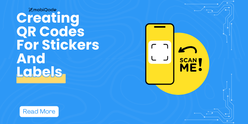 mobiQode: QR code for stickers and labels